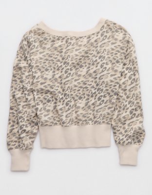 Aerie Go-To Off The Shoulder Sweatshirt