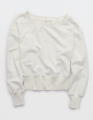 Aerie Go-To Off The Shoulder Sweatshirt