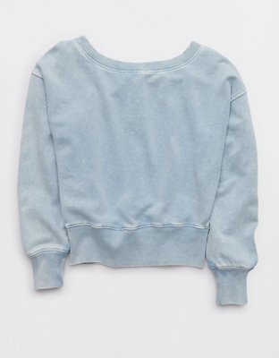 Aerie Go-To Off The Shoulder Sweatshirt