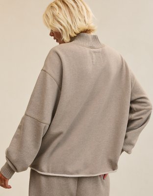 Aerie Layover Mockneck Sweatshirt
