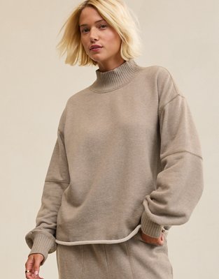 Aerie Layover Mockneck Sweatshirt