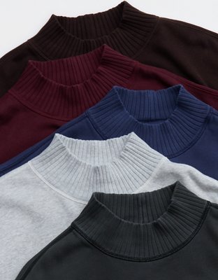 Aerie Layover Mockneck Sweatshirt