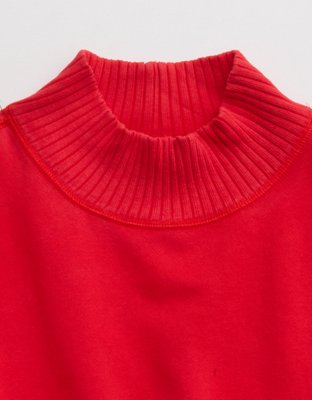 Aerie Layover Mockneck Sweatshirt