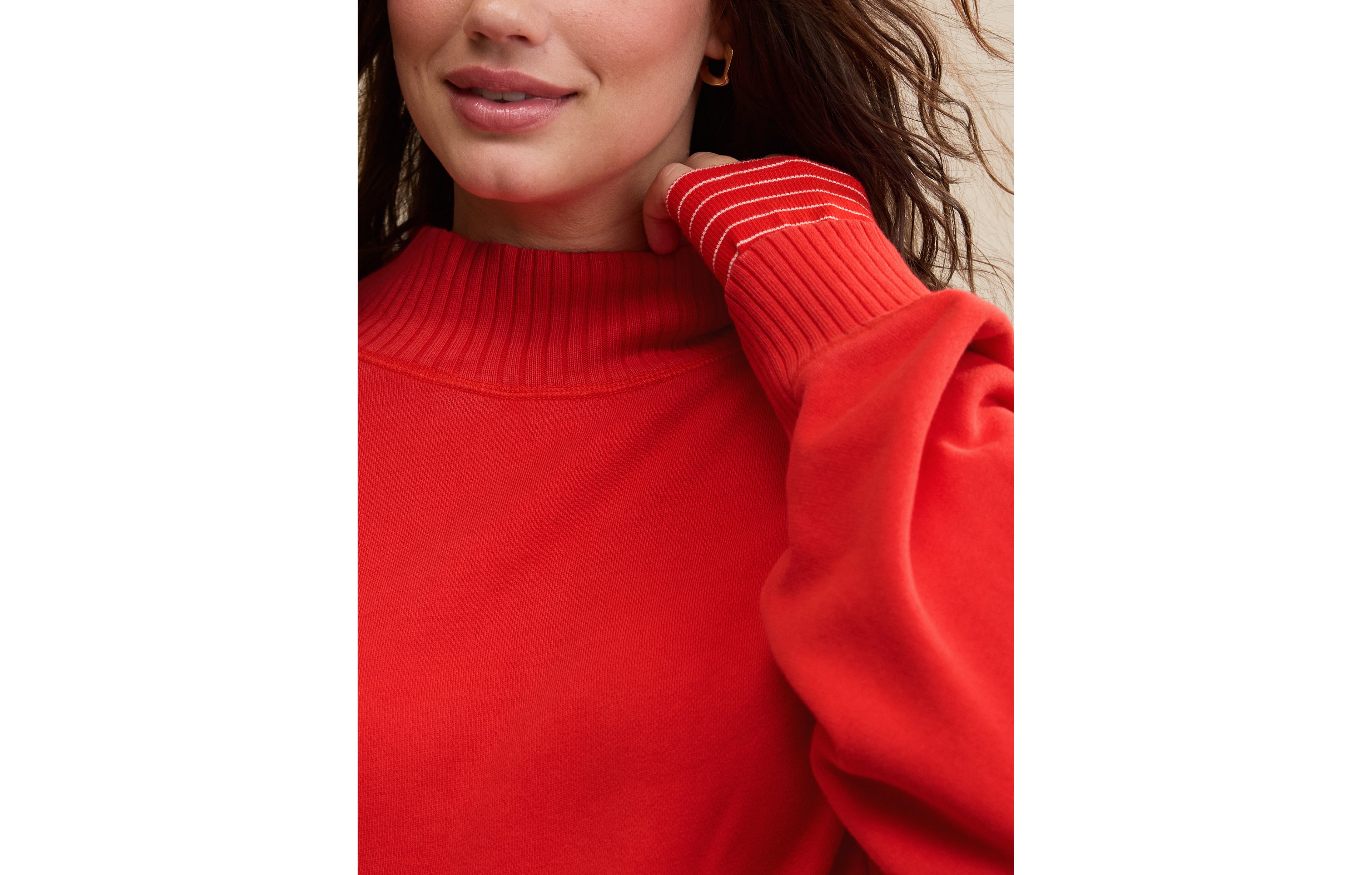 Aerie Layover Mockneck Sweatshirt