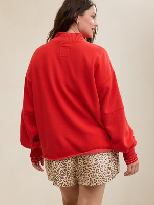 Aerie Layover Mockneck Sweatshirt