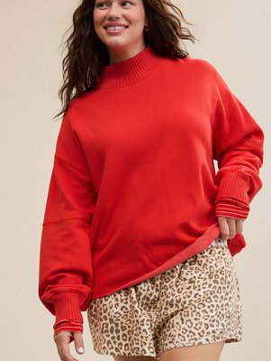 Aerie Layover Mockneck Sweatshirt
