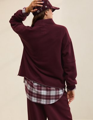 Aerie Layover Mockneck Sweatshirt