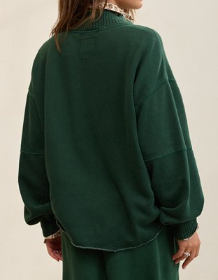 Aerie Layover Mockneck Sweatshirt