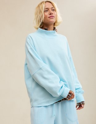 Aerie Layover Mockneck Sweatshirt