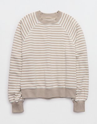Aerie Go-To Classic Length Crew Sweatshirt