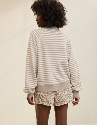 Aerie Go-To Classic Length Crew Sweatshirt