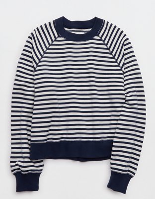 Aerie Go-To Classic Length Crew Sweatshirt