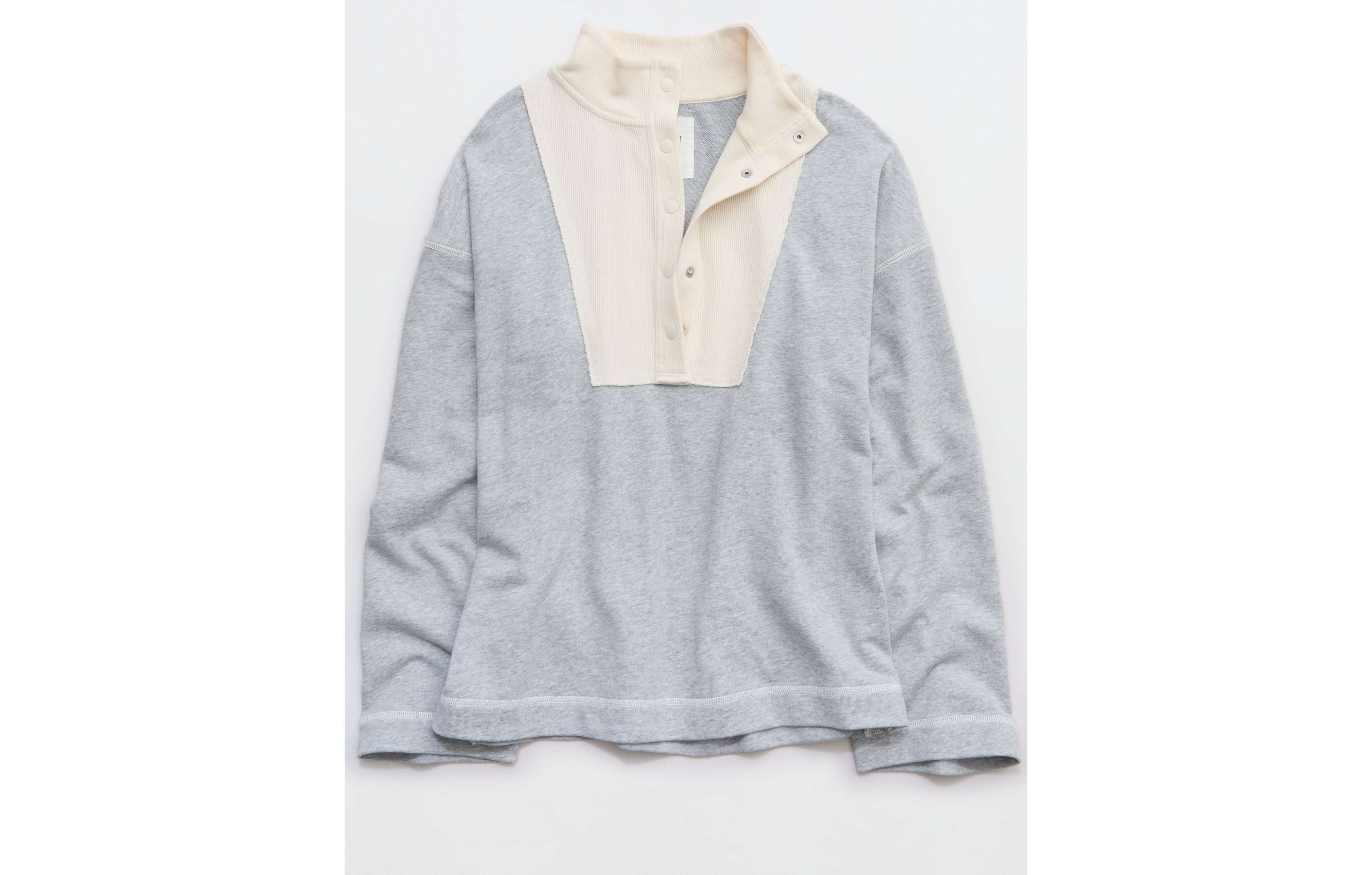 Aerie Quarter Snap Sweatshirt