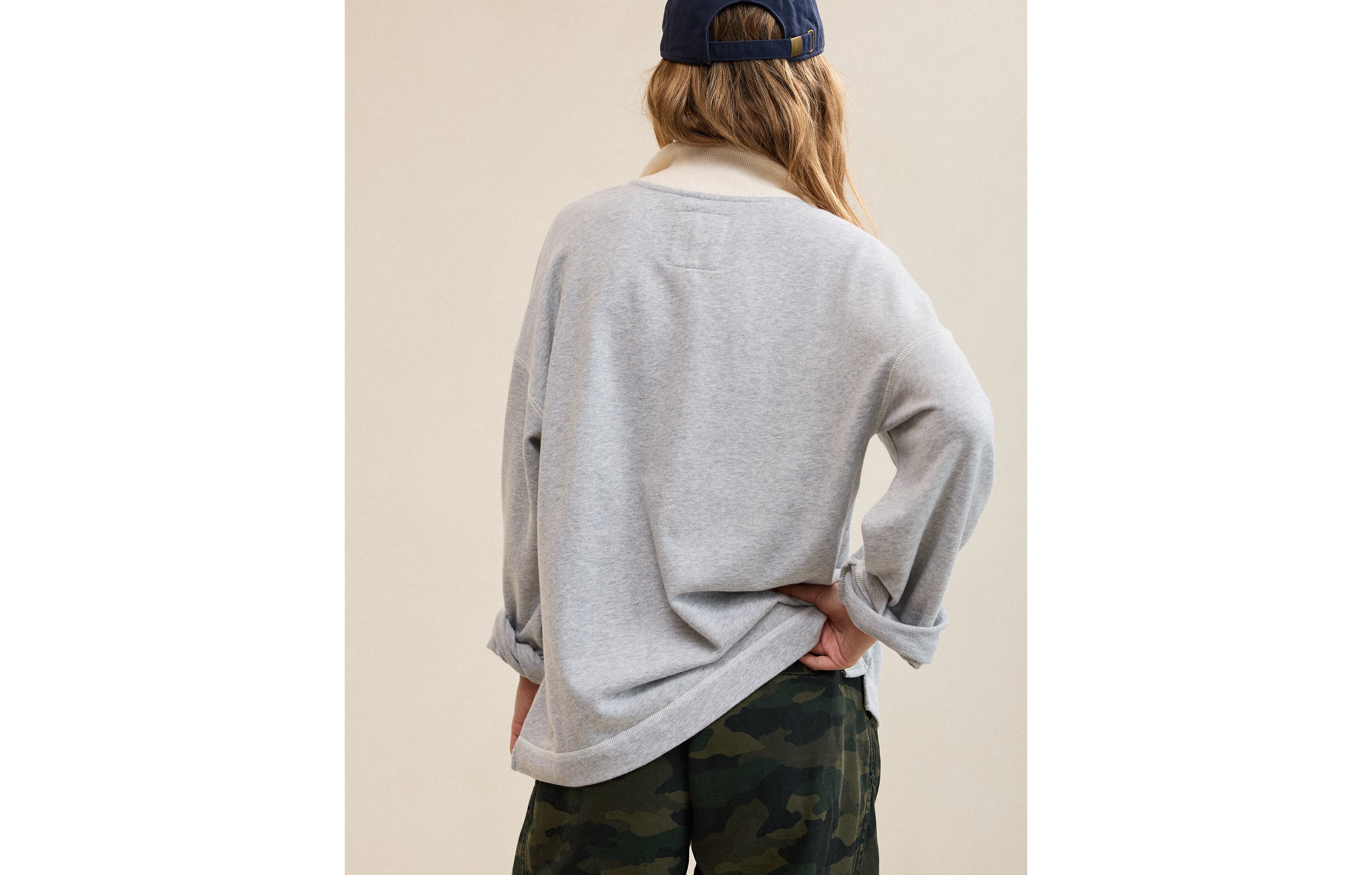 Aerie Quarter Snap Sweatshirt