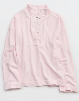 Aerie Quarter Snap Sweatshirt