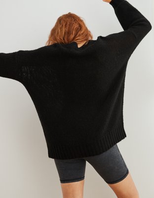 Aerie Oversized Happy Place Cable Sweater