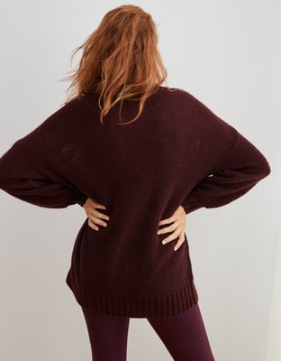 Женские свитеры Aerie Oversized Happy Place Cable Sweater — фото 2