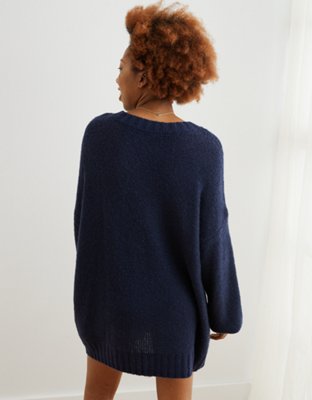 Aerie Oversized Happy Place Cable Sweater