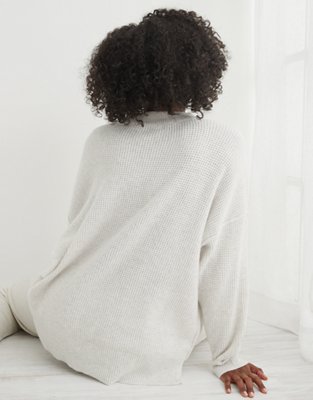 aerie oversized crew sweatshirt