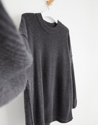 aerie oversized crew sweatshirt