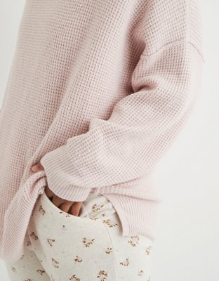 aerie oversized crew sweatshirt