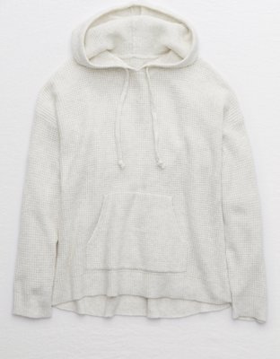 american eagle waffle hoodie