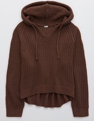 Aerie Ribbed Chenille Hoodie