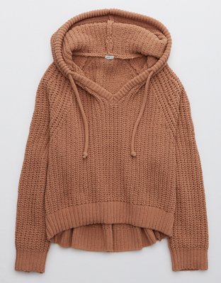 Aerie Ribbed Chenille Hoodie