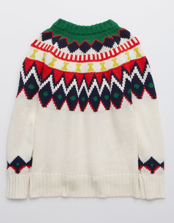 Aerie Festive Feels! Crewneck Sweater