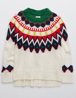 Aerie Festive Feels! Crewneck Sweater