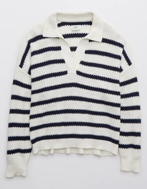 Aerie Ivy Polo Sweater