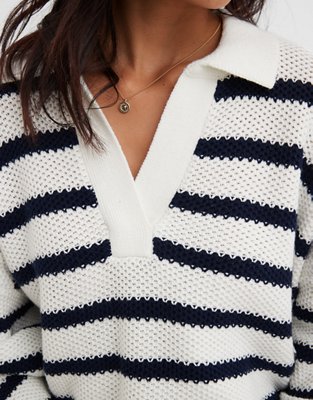 Aerie Ivy Polo Sweater