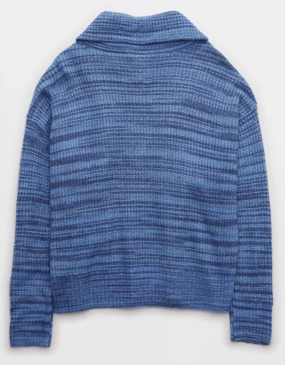Aerie Quarter Zip Sweater