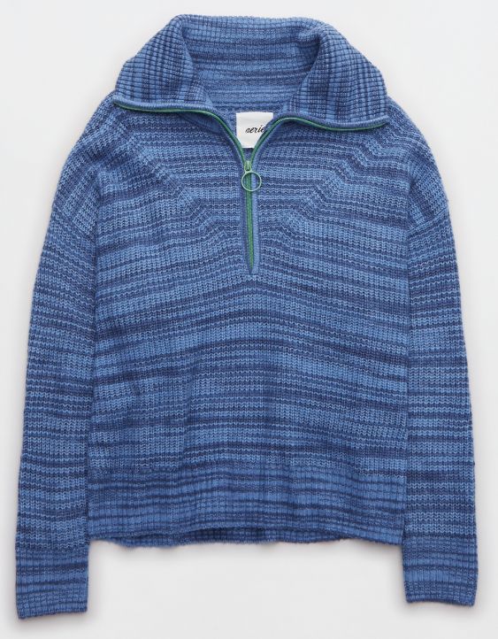 Aerie Quarter Zip Sweater