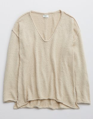 Aerie Oversized Voop Sweater