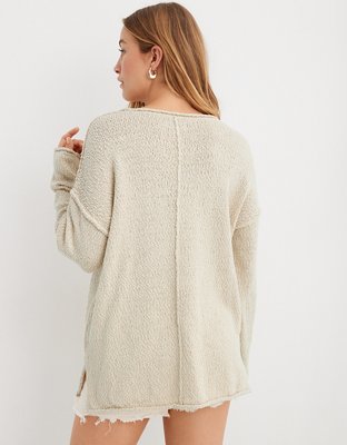 Aerie Oversized Voop Sweater
