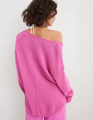 Aerie Oversized Voop Sweater