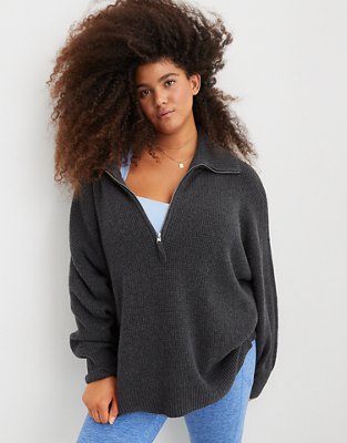 Aerie cozy quarter on sale zip