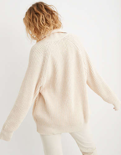 Aerie Sugar Rush Chenille Sweater