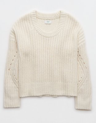 Женские свитеры Aerie Wide Rib Crew Sweater — фото 3