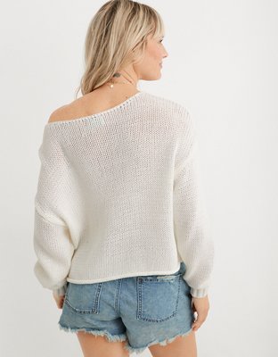 Aerie Off-The-Shoulder Sweater