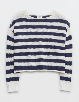 American eagle off discount the shoulder sweater