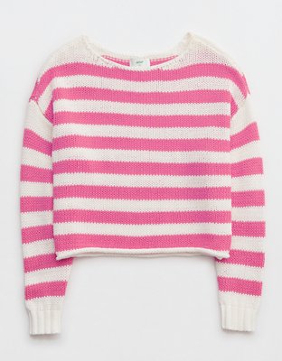 American eagle off hot sale the shoulder sweater