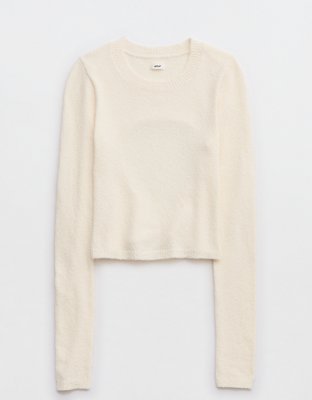 Aerie Open Back Sweater