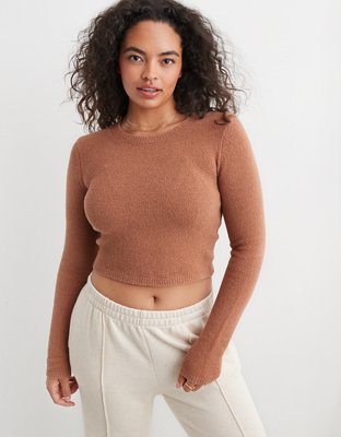 Aerie Open Back Sweater