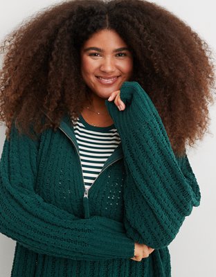 Aerie's Beyond Chenille Sweater in on nnnnn 🫶🏼👏🏼 how