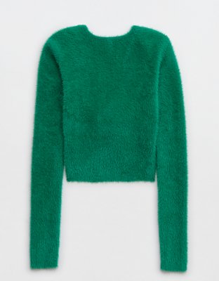 Aerie Oversized V-Neck Sweater