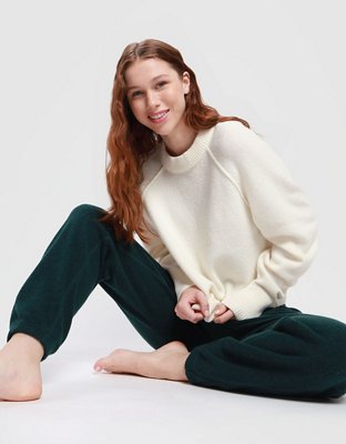 Aerie Bubble Sleeve Sweater