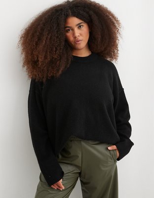 Lululemon Perfectly Oversized Crew Sweatshirt Dark Olive 4 - Sweaters