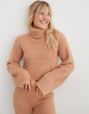 Aerie real clearance soft ribbed turtleneck